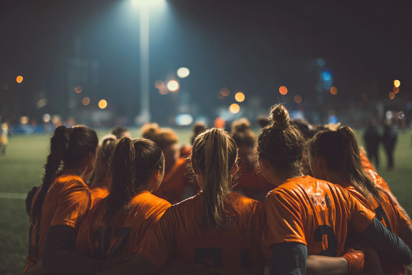 FFA OÖ Mannschaft beim Training